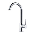 Load image into Gallery viewer, Solid Brass Standard Kitchen Mixer - Chrome Silver