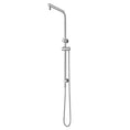 Load image into Gallery viewer, Stainless Steel & Solid Brass Shower Rail Round - Chrome Silver