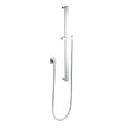 Load image into Gallery viewer, Handheld Shower Rail Square - Stainless Steel & Solid Brass - Chrome Silver