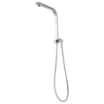 Load image into Gallery viewer, Stainless Steel & Solid Brass Fixed Shower Rail Square - Chrome Silver