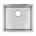 Load image into Gallery viewer, Stainless Steel Single Bowl Kitchen Sink 500 × 440mm - Chrome Silver