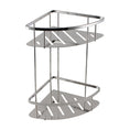 Load image into Gallery viewer, Stainless Steel Double Bath Caddy - Chrome Silver - IVANO