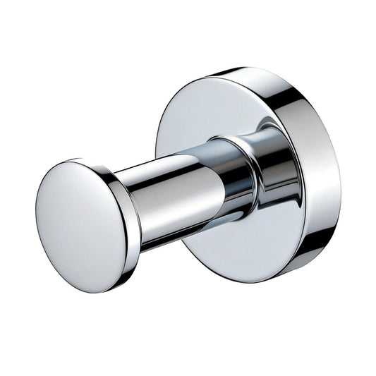 Stainless Steel Robe Hook - Chrome Silver - LUCID PIN