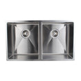 Load image into Gallery viewer, Stainless Steel 770x440x230mm Double Bowl Kitchen Sink - Chrome Silver