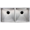 Load image into Gallery viewer, Stainless Steel 860x440x200mm Double Bowl Kitchen Sink - Chrome Silver