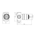 Load image into Gallery viewer, Solid Brass Wall Mixer In-Wall Part - CLPM