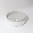 Load image into Gallery viewer, CLAYA Colour Plus-37 Ceramic Above Counter Basin – Matte Dark Grey