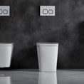 Load image into Gallery viewer, Mercio ENOX99 Rimless Wall Faced Floor Pan – Gloss White