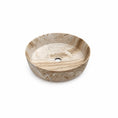 Load image into Gallery viewer, CLAYA Marvane-40-M Ceramic Above Counter Basin – Matte Stone Marble