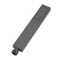 Load image into Gallery viewer, Brass Single Function Handheld Shower Head Square - Gunmetal Grey
