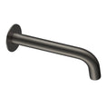 Load image into Gallery viewer, Solid Brass Wall Spout with Flat Back Plate - Gunmetal | LUCID PIN