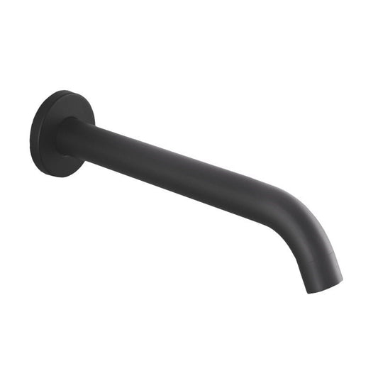 Solid Brass Bathtub/Basin Wall Spout 160mm - Gunmetal Grey - LUCID PIN
