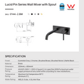 Load image into Gallery viewer, Solid Brass Basin/Bath Mixer - Chrome Silver - LUCID PIN
