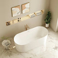 Load image into Gallery viewer, ISEO Series 1500mm Ultra-Slim Freestanding Acrylic Bathtub alternate view