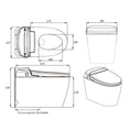 Load image into Gallery viewer, Aquaperla K10 Smart Toilet Suite with Bidet & Heated Seat - White