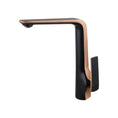 Load image into Gallery viewer, Gooseneck Kitchen Mixer - Black & Rose Gold | ESPERIA