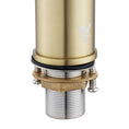 Load image into Gallery viewer, Solid Brass Tall Basin Mixer - Light Brushed Brass Gold - VOG