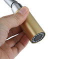 Load image into Gallery viewer, Solid Brass Pull Out Kitchen Mixer - Light Brushed Brass