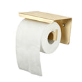 Load image into Gallery viewer, Stainless Steel Toilet Paper Holder- Light Brushed Brass | IVANO