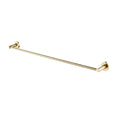 Load image into Gallery viewer, Stainless Steel 800mm Single Towel Rail - Light Brushed Brass Gold - LUCID PIN