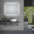 Load image into Gallery viewer, Backlit Rectangular LED Bathroom Mirror - 600mm | 900mm | 1200mm