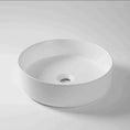Load image into Gallery viewer, CLAYA Luna-40 405mm Above Counter Round Basin – Matte White