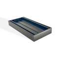 Load image into Gallery viewer, Muses Ezy Flow Tile Insert Grate 100*100*26mm(Maximum 5600mm, 80mm Waste) - Brushed Black