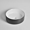 Load image into Gallery viewer, CLAYA Nova-36 Round Ceramic Above Counter Basin - Matte White