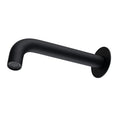 Load image into Gallery viewer, Solid Brass Wall Spout with Flat Back Plate - Black | LUCID PIN