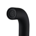 Load image into Gallery viewer, Solid Brass Wall Spout with Flat Back Plate - Black | LUCID PIN