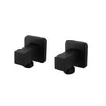 Load image into Gallery viewer, Brass Washing Machine Square Taps One Pair - Black