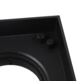 Load image into Gallery viewer, Solid Brass Tile Insert Drain 115x115mm with 90mm Outlet - Black