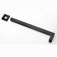 Load image into Gallery viewer, Stainless Steel 400mm Square Wall Shower Arm – Black