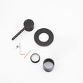 Load image into Gallery viewer, Solid Brass Wall Mixer Tap Trim Kit (Match CLPM) - Black | LUCID PIN