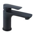 Load image into Gallery viewer, Solid Brass Short Basin Mixer - Black - VOG