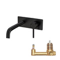 Load image into Gallery viewer, Solid Brass Basin/Bath Mixer - Black - LUCID PIN