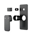 Load image into Gallery viewer, Solid Brass Wall Mixer Tap with Diverter Trim Kit (Match CLPD) - Black | IVANO