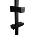 Load image into Gallery viewer, Stainless Steel & Solid Brass Shower Rail Square - Gunmetal Grey