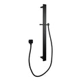 Load image into Gallery viewer, Handheld Shower Rail Flat - Stainless Steel & Solid Brass - Black