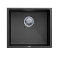 Load image into Gallery viewer, Granite Arete Stone Single Bowl Kitchen Sink 457x406mm - Black