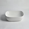 Load image into Gallery viewer, CLAYA Oval-48 Oval Ceramic Above Counter Basin – 485mm Matte White