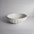 Load image into Gallery viewer, CLAYA Polar-40 Ruby Ceramic Above Counter Basin – Texture White