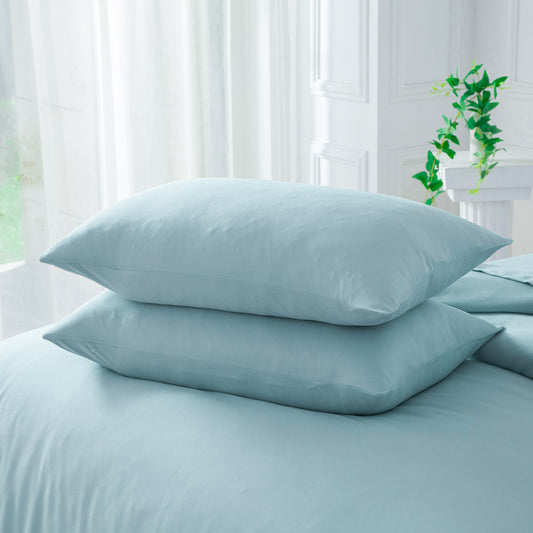 Bellemosa Brushed Microfibre Pillowcases - Sky Blue