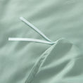 Load image into Gallery viewer, Bellemosa Brushed Microfibre Quilt Cover Set - Quilt Cover & Pillowcases - Sage Green