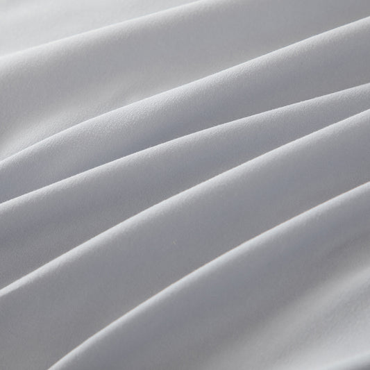 Bellemosa Brushed Microfibre Flat Sheet - Light Grey