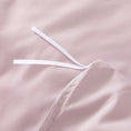 Load image into Gallery viewer, Bellemosa Brushed Microfibre Quilt Cover Set - Quilt Cover & Pillowcases - Blush Pink