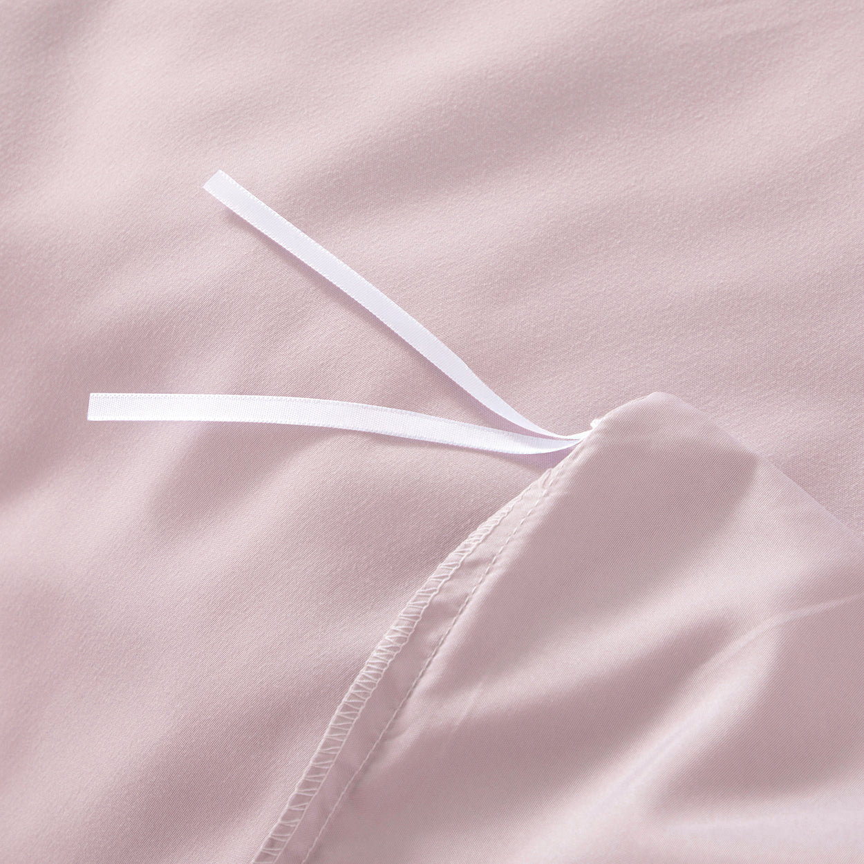 Bellemosa Brushed Microfibre Quilt Cover Set - Quilt Cover & Pillowcases - Blush Pink