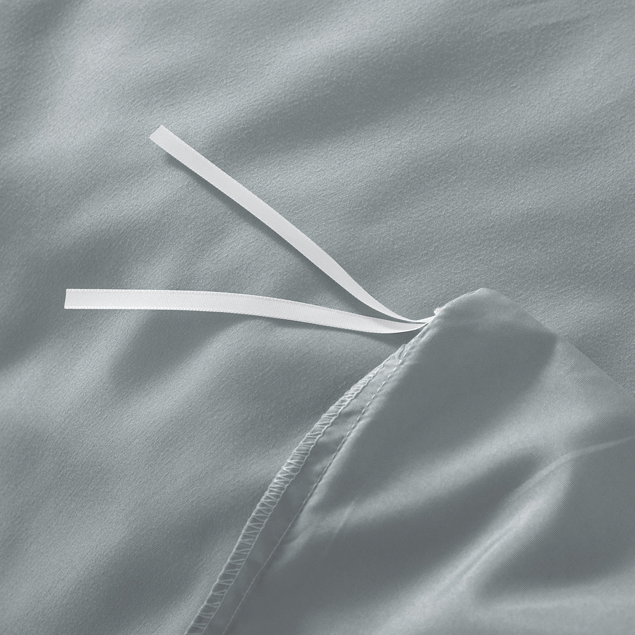 Bellemosa Brushed Microfibre Quilt Cover Set - Quilt Cover & Pillowcases - Charcoal Grey