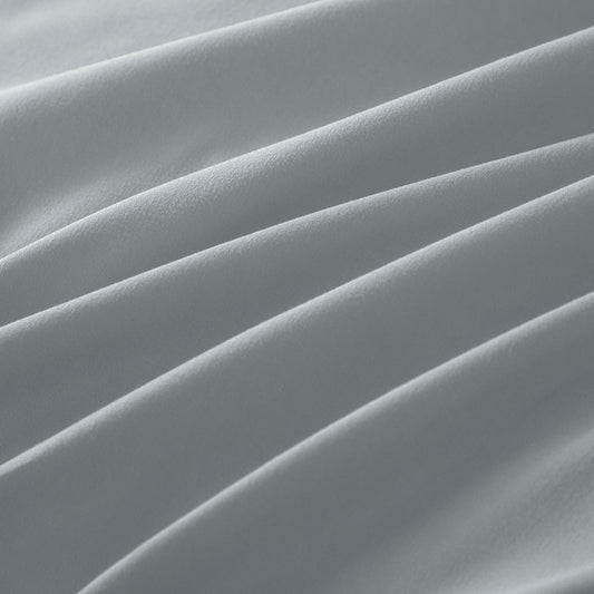 Bellemosa Brushed Microfibre Flat Sheet - Charcoal Grey