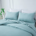 Load image into Gallery viewer, Bellemosa Brushed Microfibre Pillowcases - Sky Blue